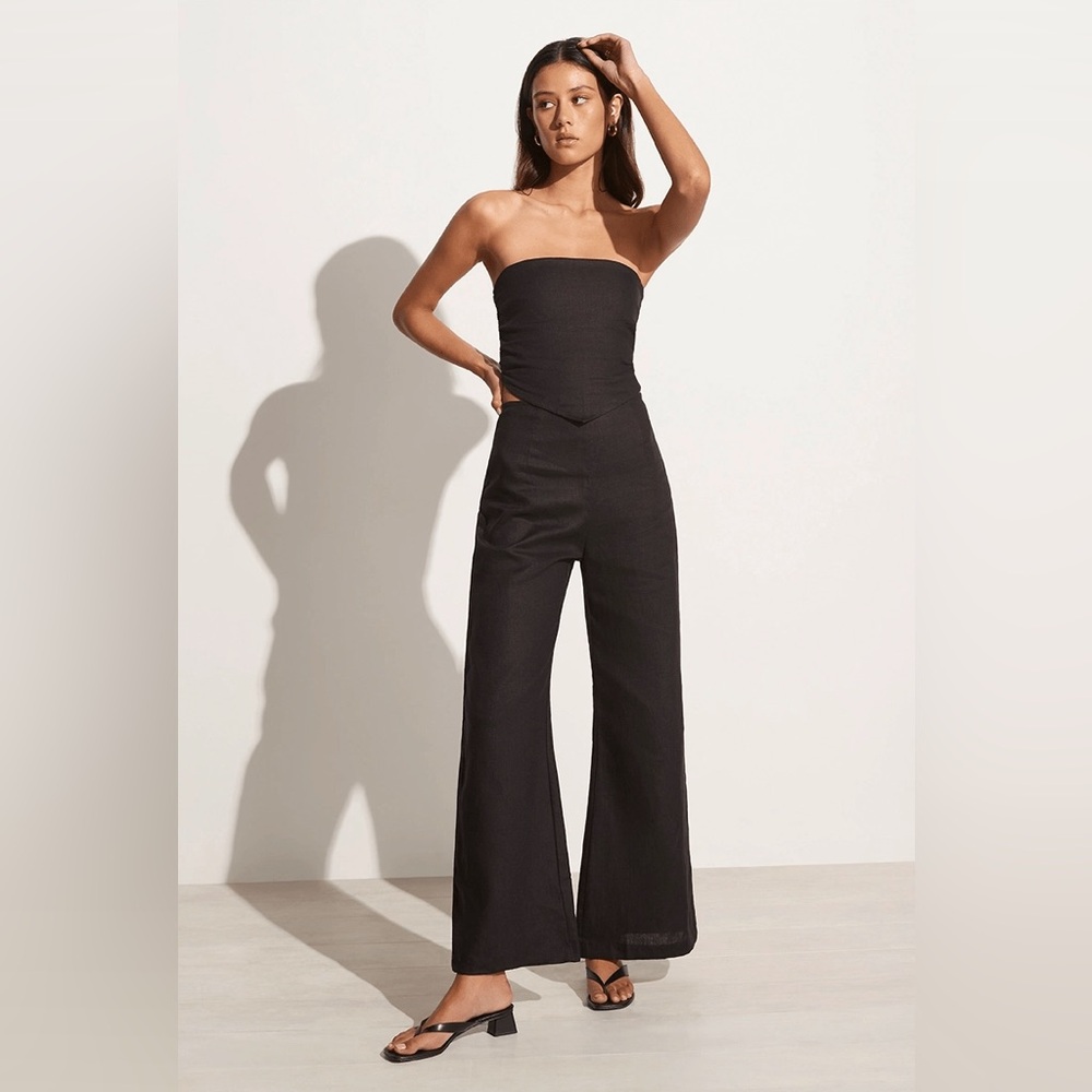 Faithful the Brand - Ottavio Pants - Black Linen